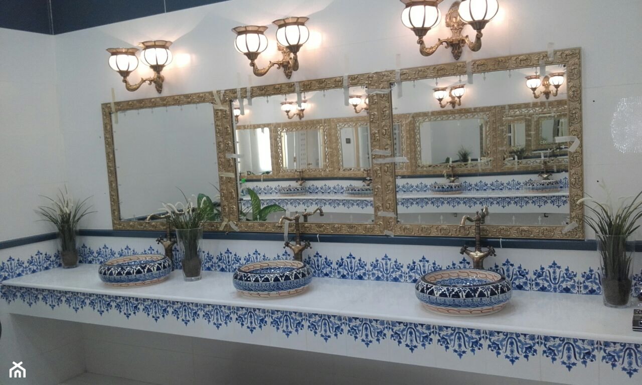 Umywalki meksykańskie w łazience - zdjęcie od Cerames - Homebook