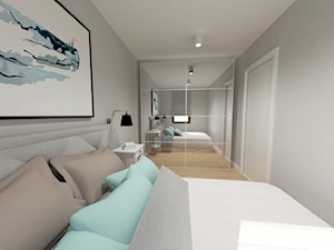 Mieszkanie w bloku - Sypialnia, styl nowoczesny - zdjęcie od Non Standard Forms