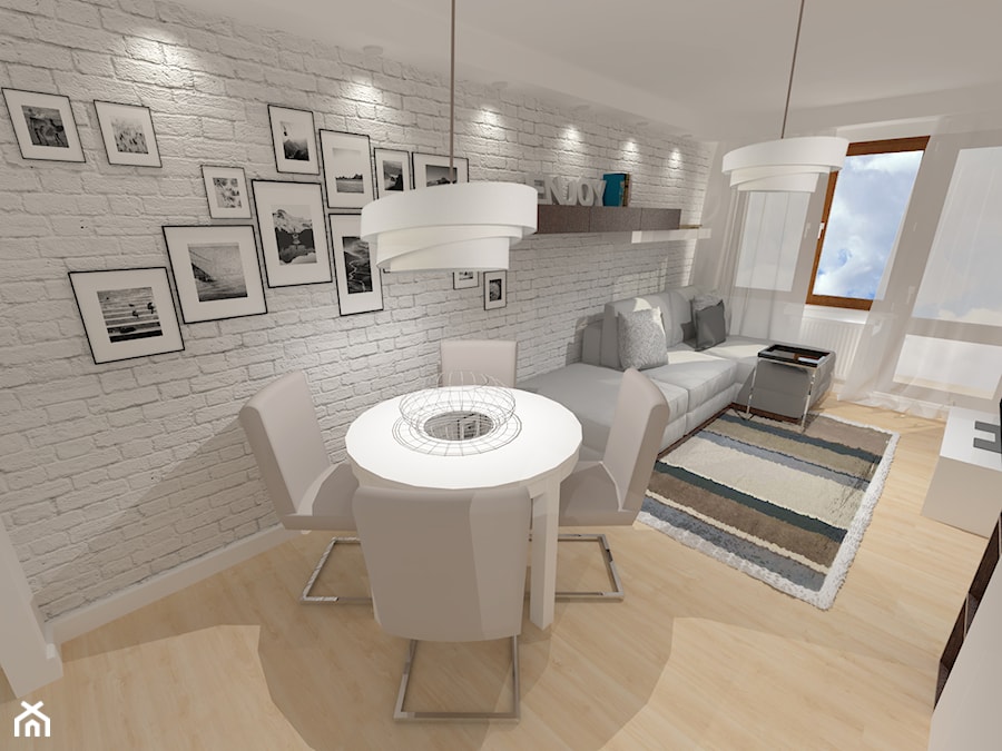 Mieszkanie w bloku - Salon, styl nowoczesny - zdjęcie od Non Standard Forms