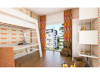 Apartament w kolorach rdzy