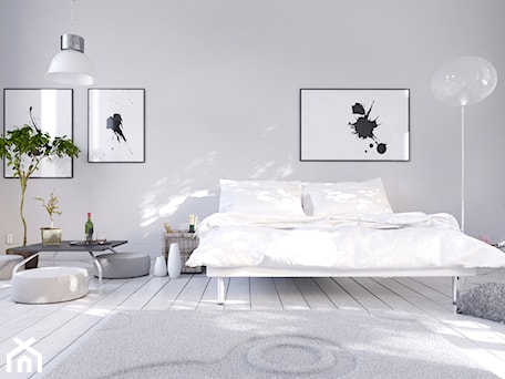 Aranżacje wnętrz - Sypialnia: Dormeo AIR PLUS - Średnia szara sypialnia, styl minimalistyczny - Dormeo. Przeglądaj, dodawaj i zapisuj najlepsze zdjęcia, pomysły i inspiracje designerskie. W bazie mamy już prawie milion fotografii!