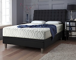 Dormeo AIR PLUS - Mała szara sypialnia, styl nowoczesny - zdjęcie od Dormeo - Homebook