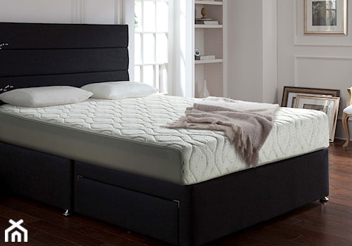 Dormeo AIR PLUS - Średnia biała sypialnia, styl minimalistyczny - zdjęcie od Dormeo
