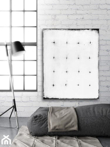 AKRYL - Minimal I - Sypialnia, styl minimalistyczny - zdjęcie od Dorota Kalinowska Art is Love - Homebook