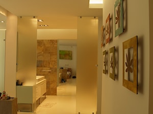 apartament 2 poziomowy warszawa,mokotów - Łazienka, styl nowoczesny - zdjęcie od projektowanie wnetrz warszawa