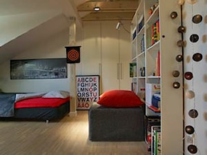 Mieszkanie na poddaszu - konkurs - Pokój dziecka, styl skandynawski - zdjęcie od Akwadrat