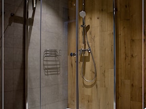 Łazienka - Mała bez okna z punktowym oświetleniem łazienka, styl nowoczesny - zdjęcie od Paleta Form
