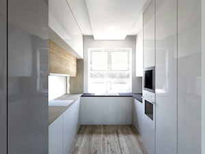 Koncepcja domu jednorodzinnego, WROCŁAW - Kuchnia, styl nowoczesny - zdjęcie od Paleta Form