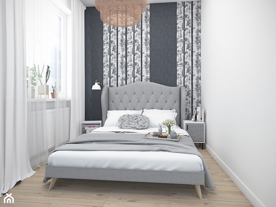 sypialnie - Sypialnia, styl skandynawski - zdjęcie od Mieszkanie to wyzwanie