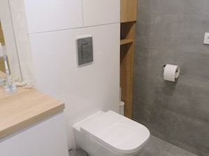 Łazienka z połączoną strefą kąpielową - zdjęcie od Katrilo Projektowanie wnętrz