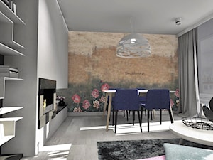 Mieszkanie w bloku z wielkiej płyty - Jadalnia, styl skandynawski - zdjęcie od Designbox Marta Bednarska-Małek