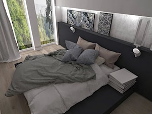 Minimalistyczna sypialnia