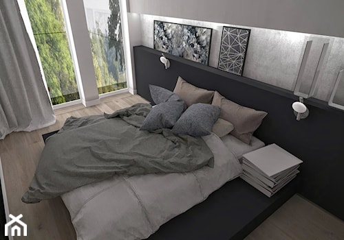 Minimalistyczna sypialnia - Salon, styl minimalistyczny - zdjęcie od Designbox Marta Bednarska-Małek