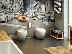 Łazienka - mozaika na ścianie - zdjęcie od betimo