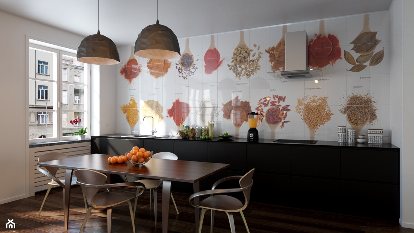 Kuchnia - mozaika na ścianie - zdjęcie od betimo - Homebook