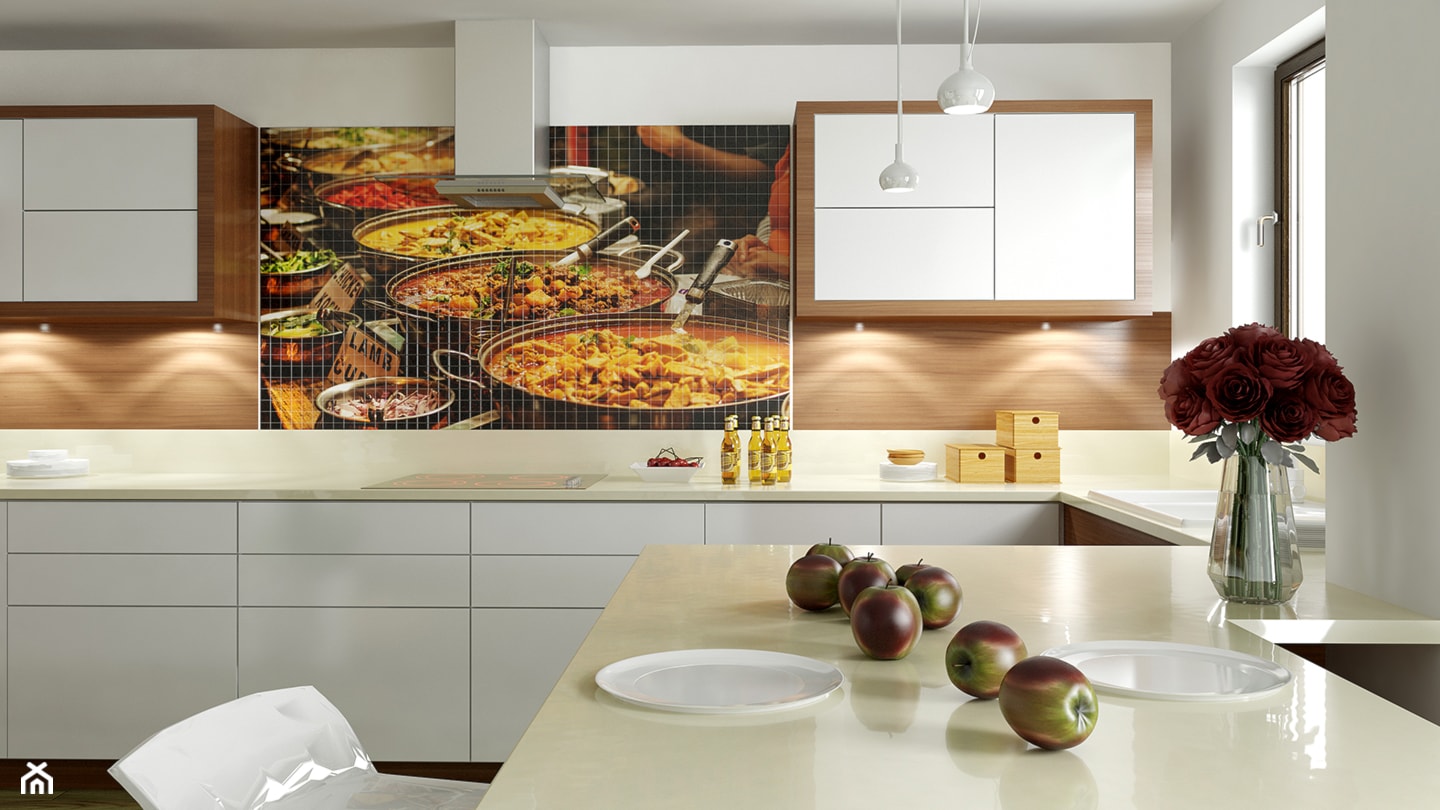 Kuchnia - mozaika na ścianie - zdjęcie od betimo - Homebook