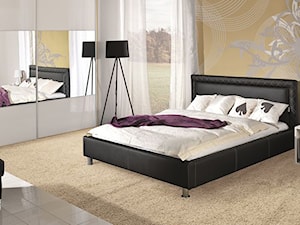 Łóżka - Duża sypialnia, styl nowoczesny - zdjęcie od Wajnert Meble