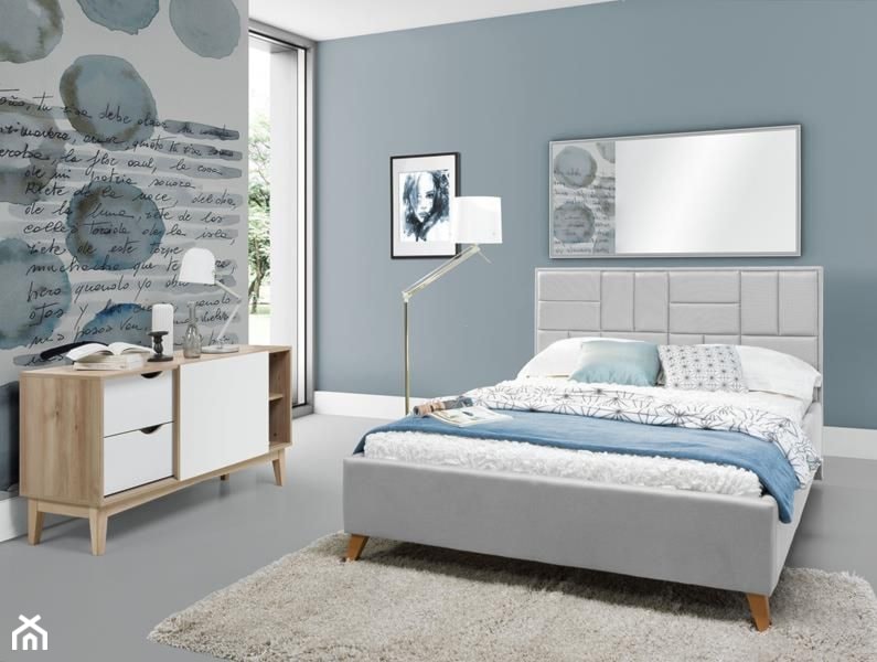 Łóżka - Sypialnia, styl skandynawski - zdjęcie od Wajnert Meble