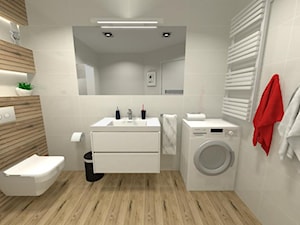 łazienka w bloku funkcjonalna - zdjęcie od ABC Remonty oleba