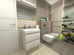 projekt łazienki z dekorem - zdjęcie od ABC Remonty oleba