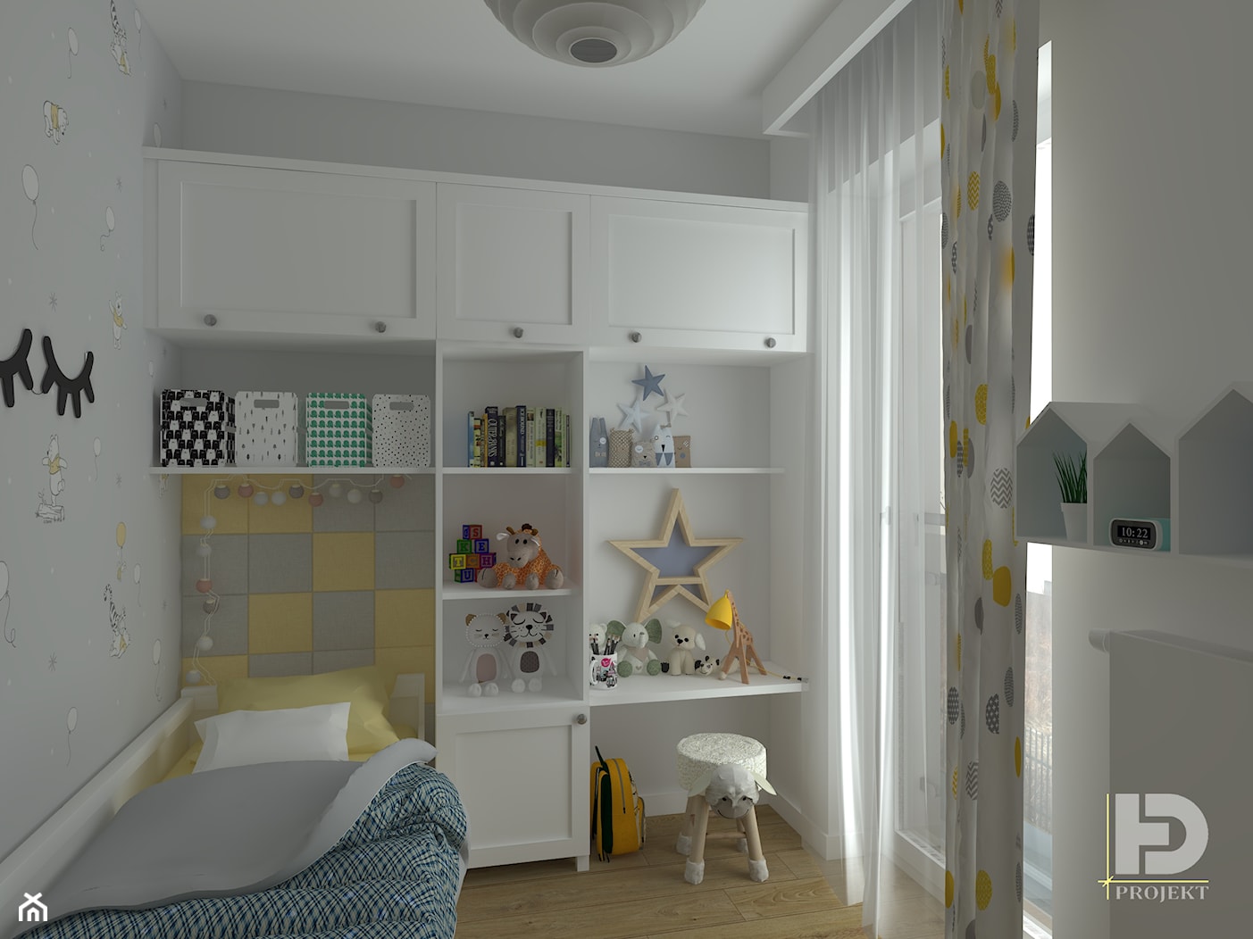 ZĄBKI - Mieszkanie 59m2 - zdjęcie od HD PROJEKT - Studio Projektowania Wnętrz - Homebook
