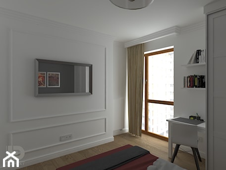 Aranżacje wnętrz - Sypialnia: APARTAMENT 1 - SYPIALNIA - HD PROJEKT - Studio Projektowania Wnętrz. Przeglądaj, dodawaj i zapisuj najlepsze zdjęcia, pomysły i inspiracje designerskie. W bazie mamy już prawie milion fotografii!