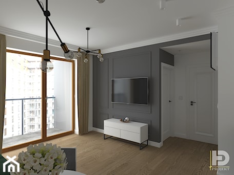 Aranżacje wnętrz - Salon: APARTAMENT 1 - HD PROJEKT - Studio Projektowania Wnętrz. Przeglądaj, dodawaj i zapisuj najlepsze zdjęcia, pomysły i inspiracje designerskie. W bazie mamy już prawie milion fotografii!