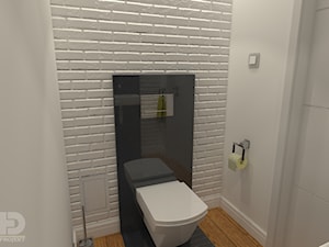 STARA KAMIENICA - Apartament 60m2 - Mała bez okna łazienka, styl nowoczesny - zdjęcie od HD PROJEKT - Studio Projektowania Wnętrz