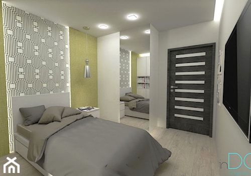 Pomysł na sypialnię - Duża sypialnia, styl minimalistyczny - zdjęcie od INDOMDESIGN