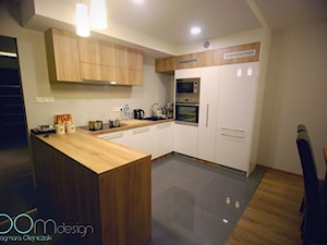 Mieszkanie w nowoczesnym wydaniu - Kuchnia, styl minimalistyczny - zdjęcie od INDOMDESIGN