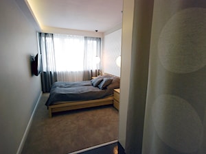 Blokowe M4 - Sypialnia, styl nowoczesny - zdjęcie od INDOMDESIGN
