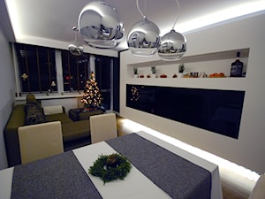 Blokowe M4 - Salon, styl minimalistyczny - zdjęcie od INDOMDESIGN