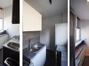 Mieszkanie na wynajem - metamorfoza - Kuchnia, styl minimalistyczny - zdjęcie od INDOMDESIGN