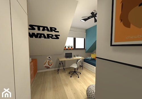 Pokój dziecięcy w stylu Star Wars - zdjęcie od Innerium Karolina Trojga