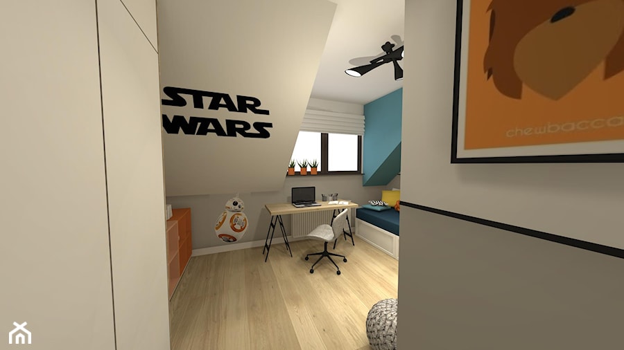 Pokój dziecięcy w stylu Star Wars - zdjęcie od Innerium Karolina Trojga