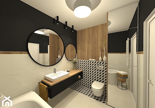 łazienka nowoczesna - zdjęcie od Innerium Karolina Trojga