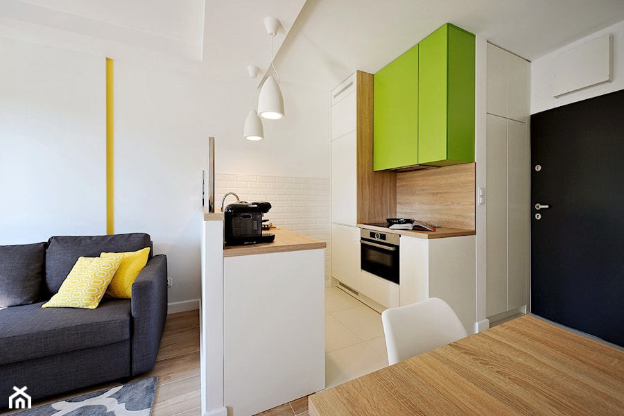Mieszkanie na wynajem hotelowy - Kuchnia, styl nowoczesny - zdjęcie od Innerium Karolina Trojga