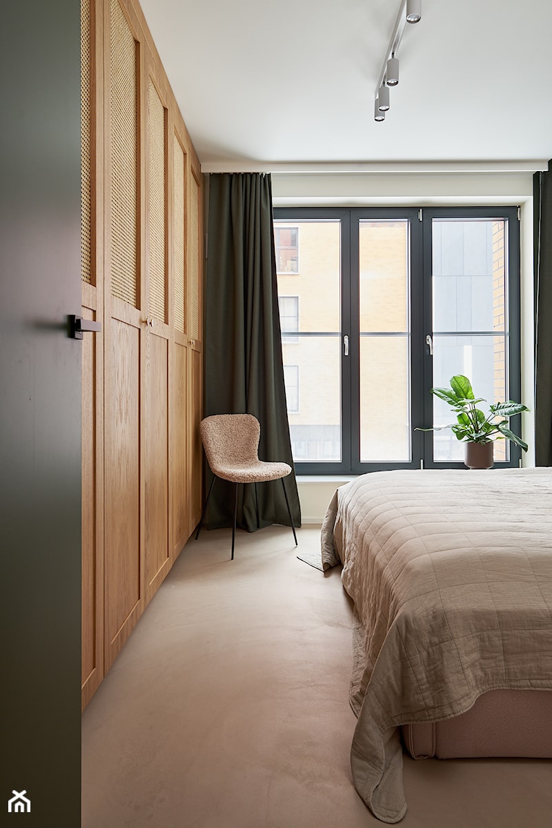 Tęczowa - Sypialnia, styl minimalistyczny - zdjęcie od kamiko.studio
