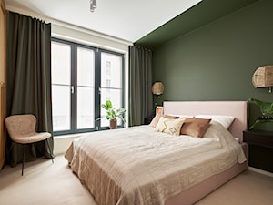 Tęczowa - Sypialnia, styl minimalistyczny - zdjęcie od kamiko.studio