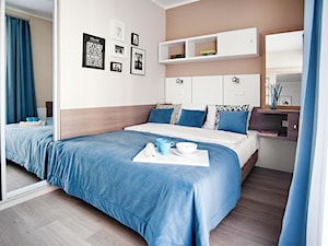 Apartament do wynajęcia_projekt - Sypialnia, styl nowoczesny - zdjęcie od re-ARCH Home Staging