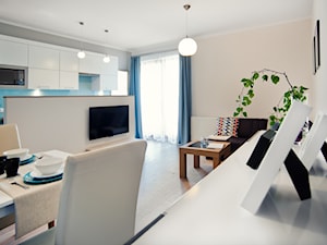 Apartament do wynajęcia_projekt - Salon, styl nowoczesny - zdjęcie od re-ARCH Home Staging