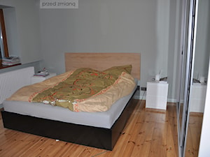 Widok sypialni przed zmianą - zdjęcie od re-ARCH Home Staging