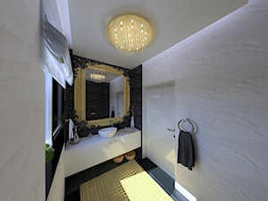 Mała łazienka gościnna - zdjęcie od Marcin Kasprzak - Biuro Projektowe