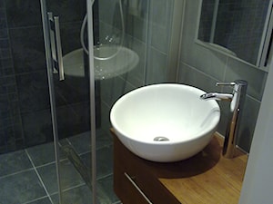 łazienka z drewnem - zdjęcie od BLOK