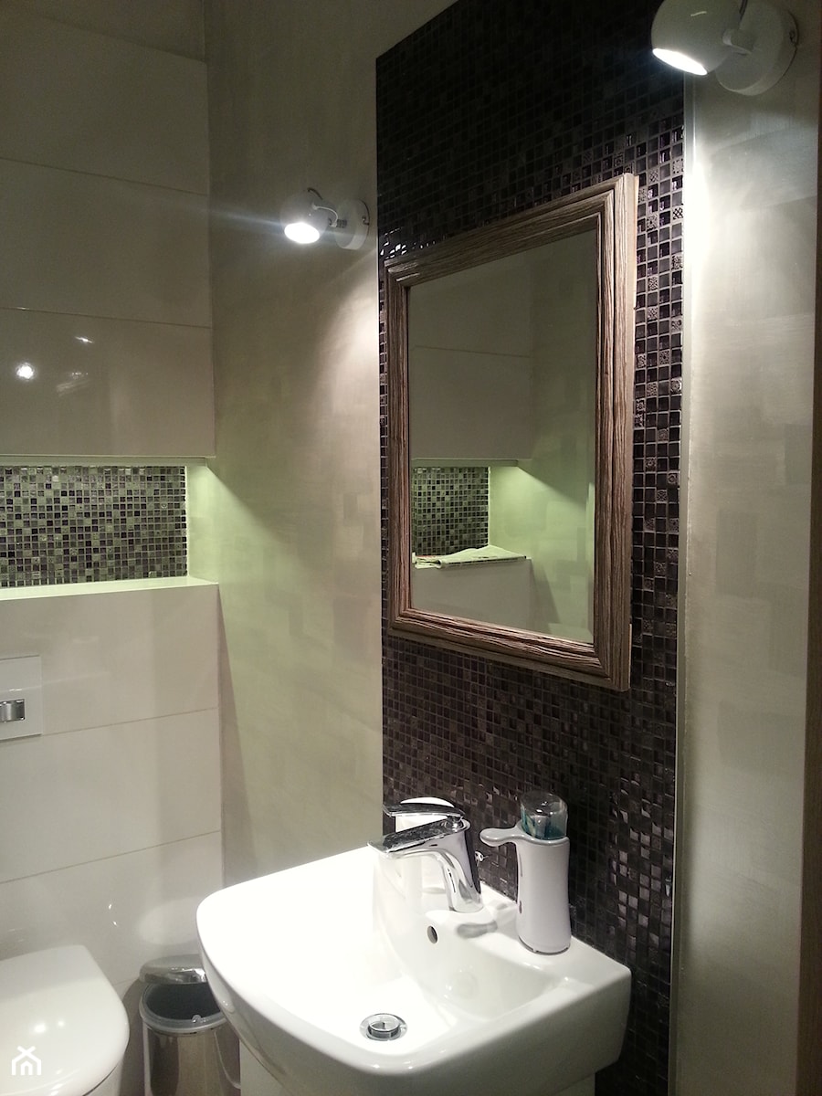 łazienka z mozaiką - zdjęcie od BLOK