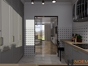 Beżowy - Kuchnia, styl nowoczesny - zdjęcie od NOEMA design