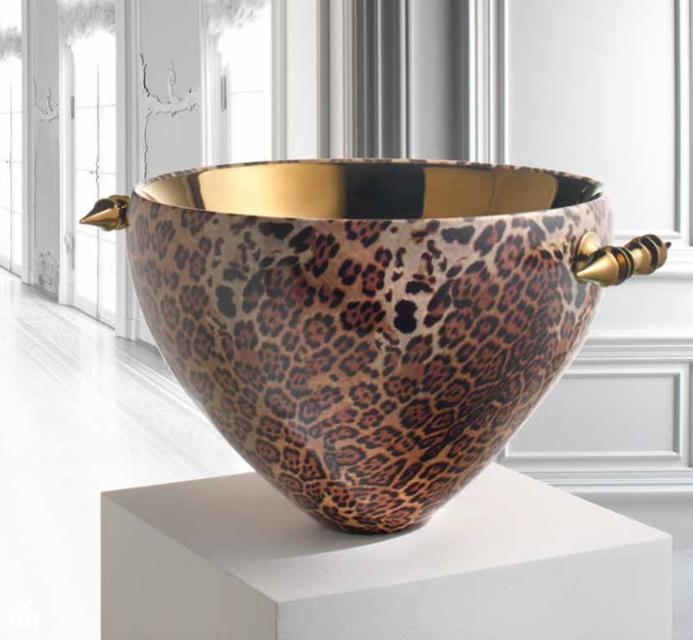 Ceramiczne wazony, złote wazony - zdjęcie od MUSEES - Homebook