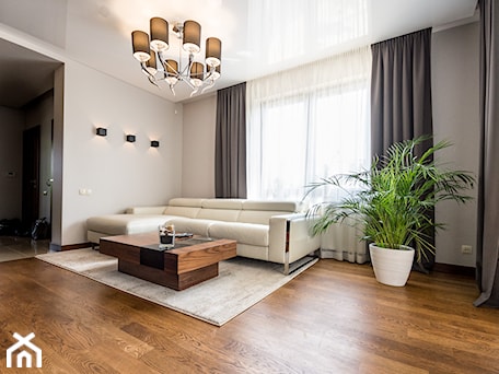 Aranżacje wnętrz - Salon: Apartament w Krakowie - MAXlight. Przeglądaj, dodawaj i zapisuj najlepsze zdjęcia, pomysły i inspiracje designerskie. W bazie mamy już prawie milion fotografii!