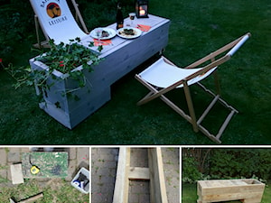 Mobilna ławka z donicą - zdjęcie od Studio86 Architektura Krajobrazu