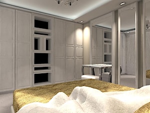 Sypialnia w stylu glamour. - zdjęcie od APLES Atelier